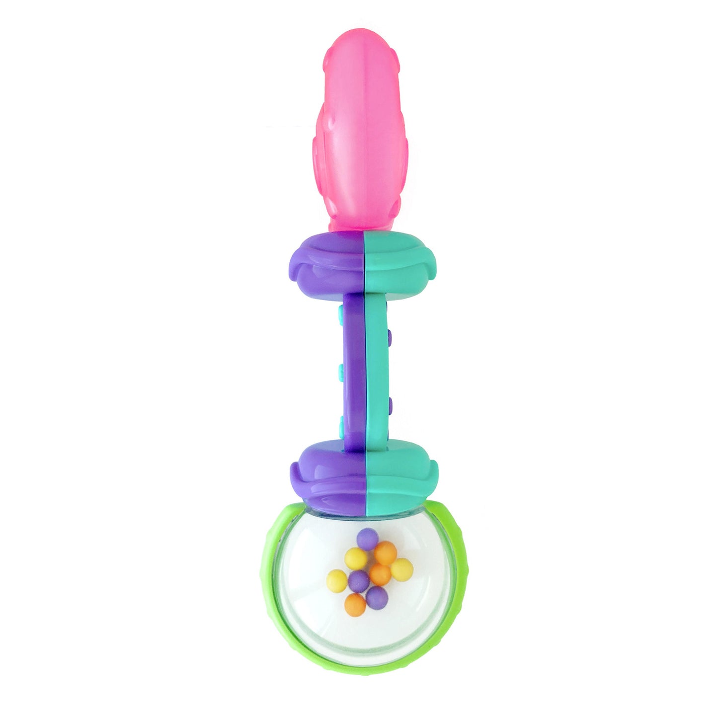 Bright Starts Oball Shaker Rattle Toy, Ages Newborn Plus