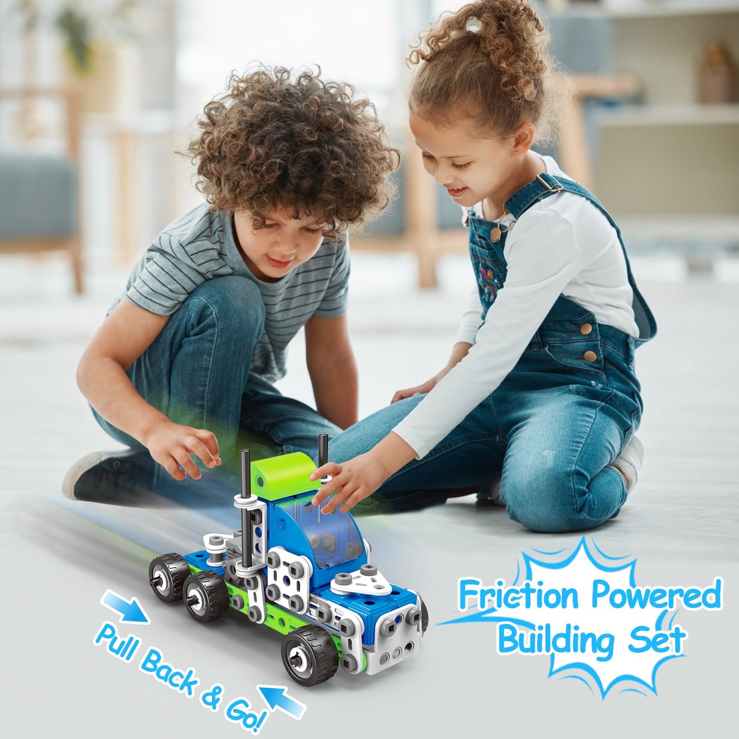 10 in 1 STEM Toys for 4 5 6 7 8+ Year Old Boy Girl Birthday Gifts Building Toys for Kids Ages 4-8 5-7 6-8 Educational Stem Activities for Boys 4-6 8-10 Construction Creative Games Holiday Idea Gift