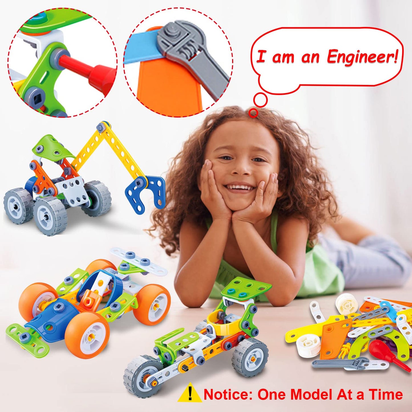 10 in 1 STEM Toys for 4 5 6 7 8+ Year Old Boy Girl Birthday Gifts Building Toys for Kids Ages 4-8 5-7 6-8 Educational Stem Activities for Boys 4-6 8-10 Construction Creative Games Holiday Idea Gift