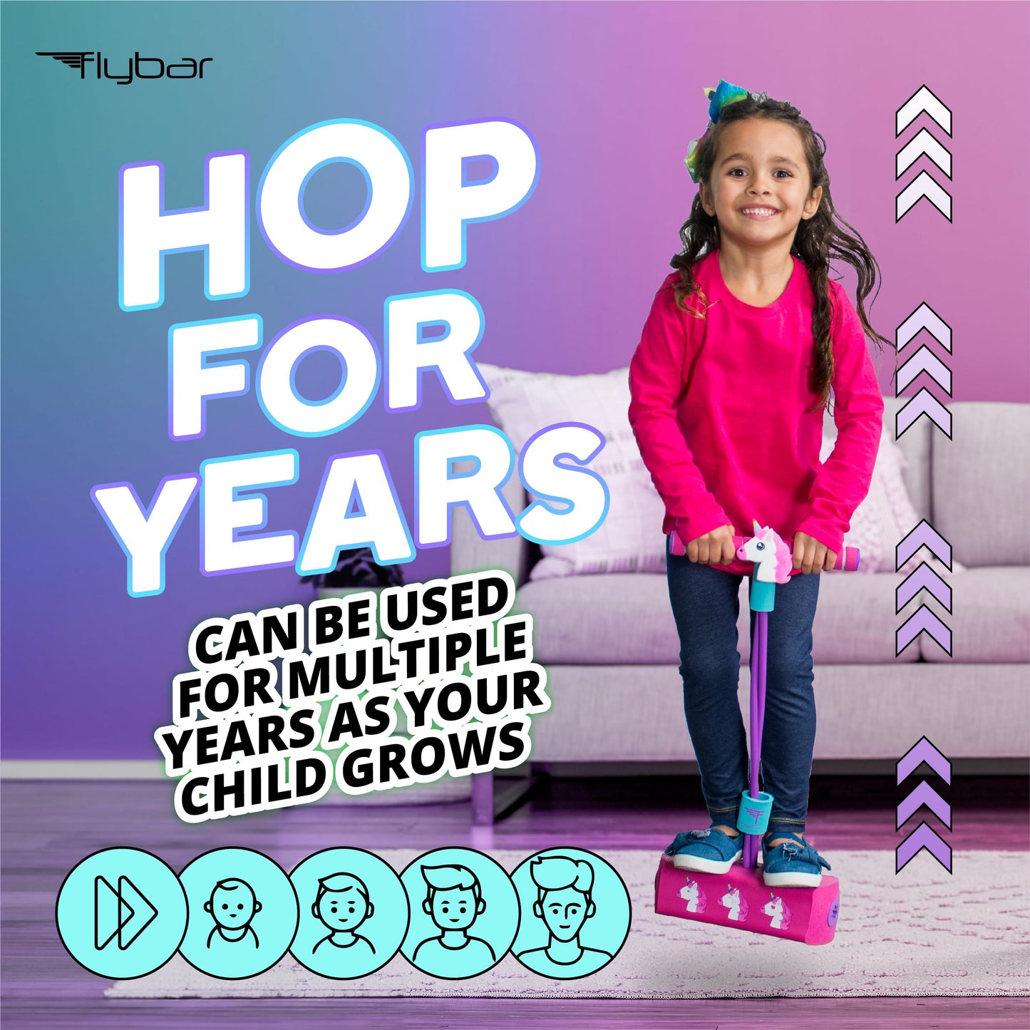 Flybar My First Foam Pogo Jumper for Kids Fun and Safe Pogo Stick for Toddlers