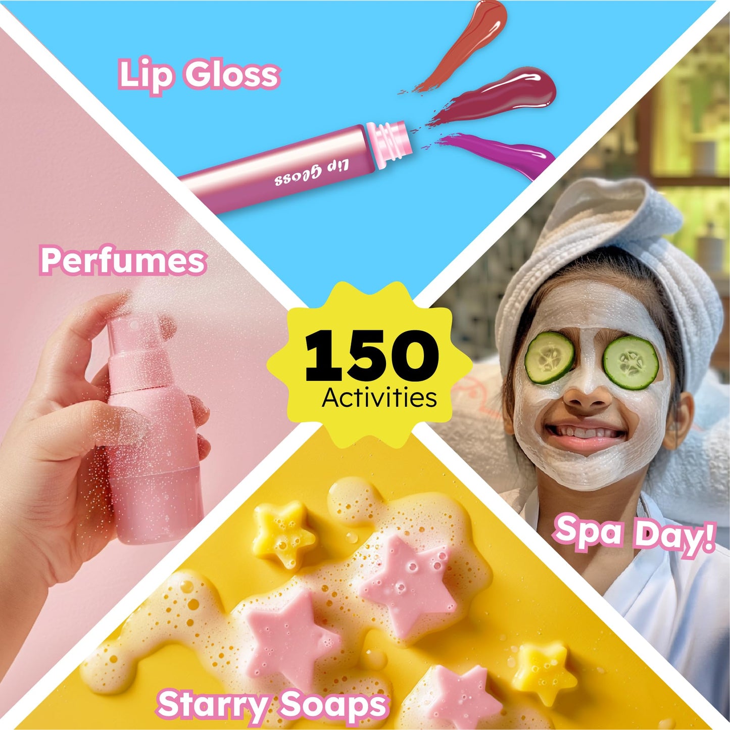 Butterfly EduFields 150+ Girls Science Kit for Kids 8-12 Ages 8 9 10 11 12 Years | Girls Science Experiments | Birthday for Girls | Girls Toys | Fun STEM Learning and Educational Toys