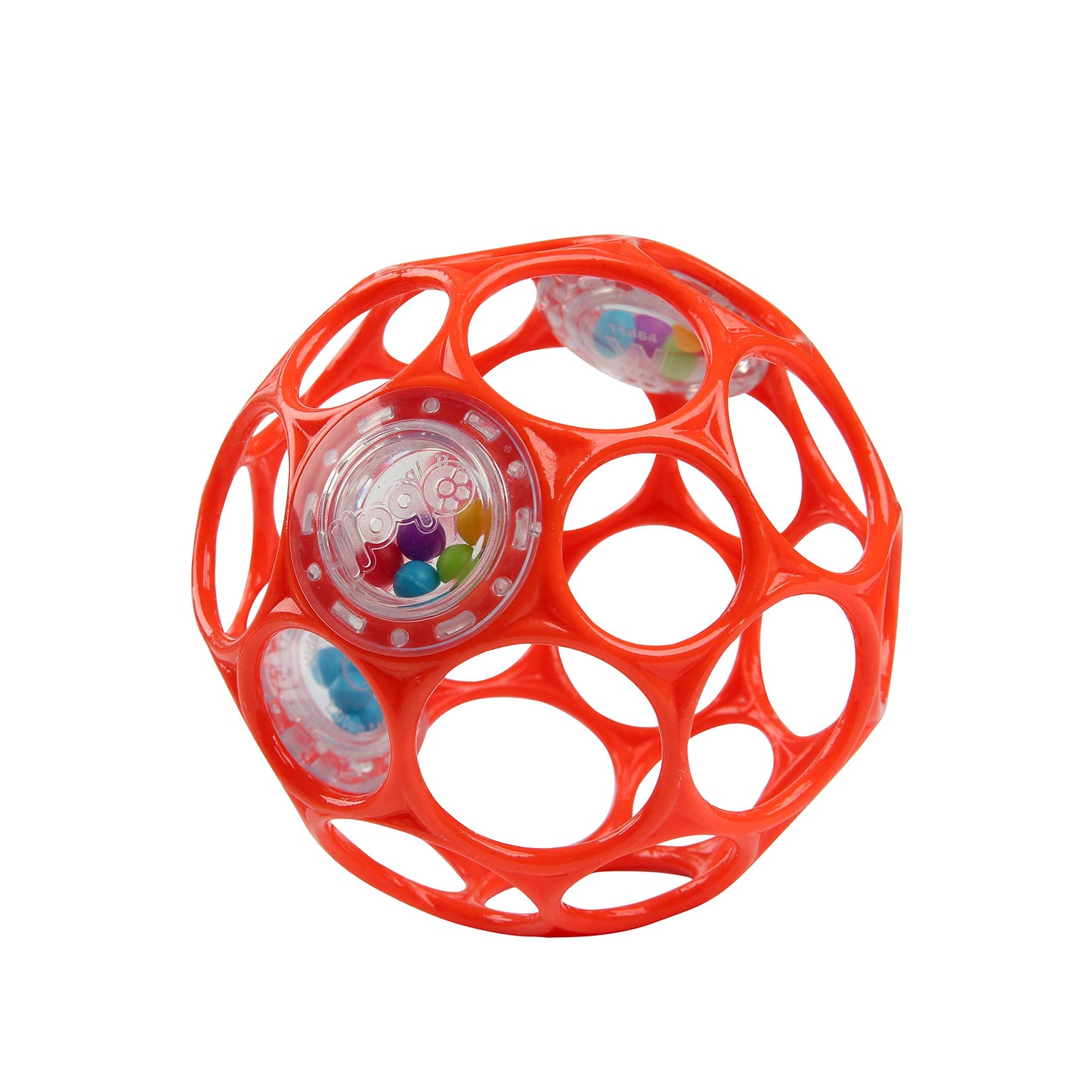 Bright Starts Oball Shaker Rattle Toy, Ages Newborn Plus