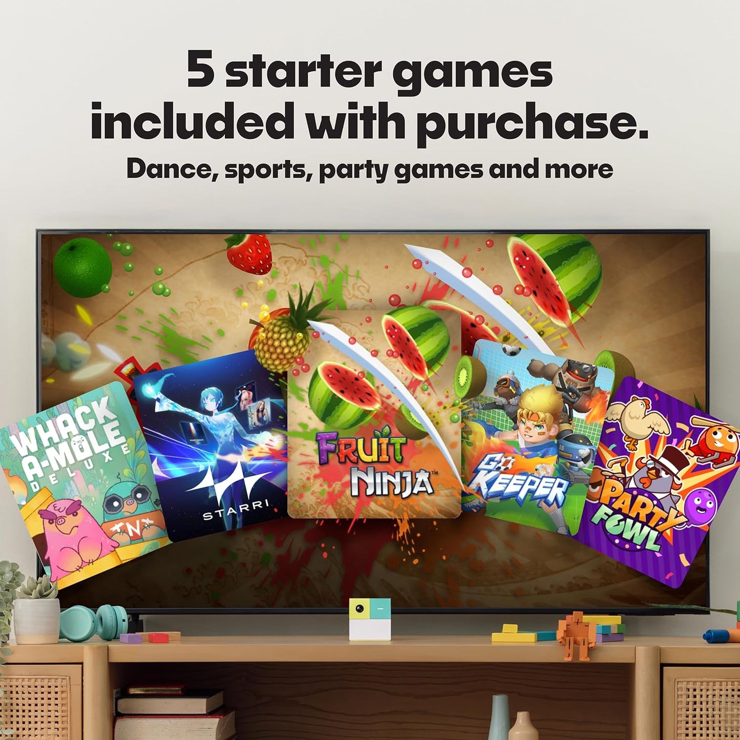 Nex Playground - The Active Play System for Kids & Families where Indoor Physical Activity Meets Interactive Family Fun and Is Great for Gaming Nights, Parties and Playdates