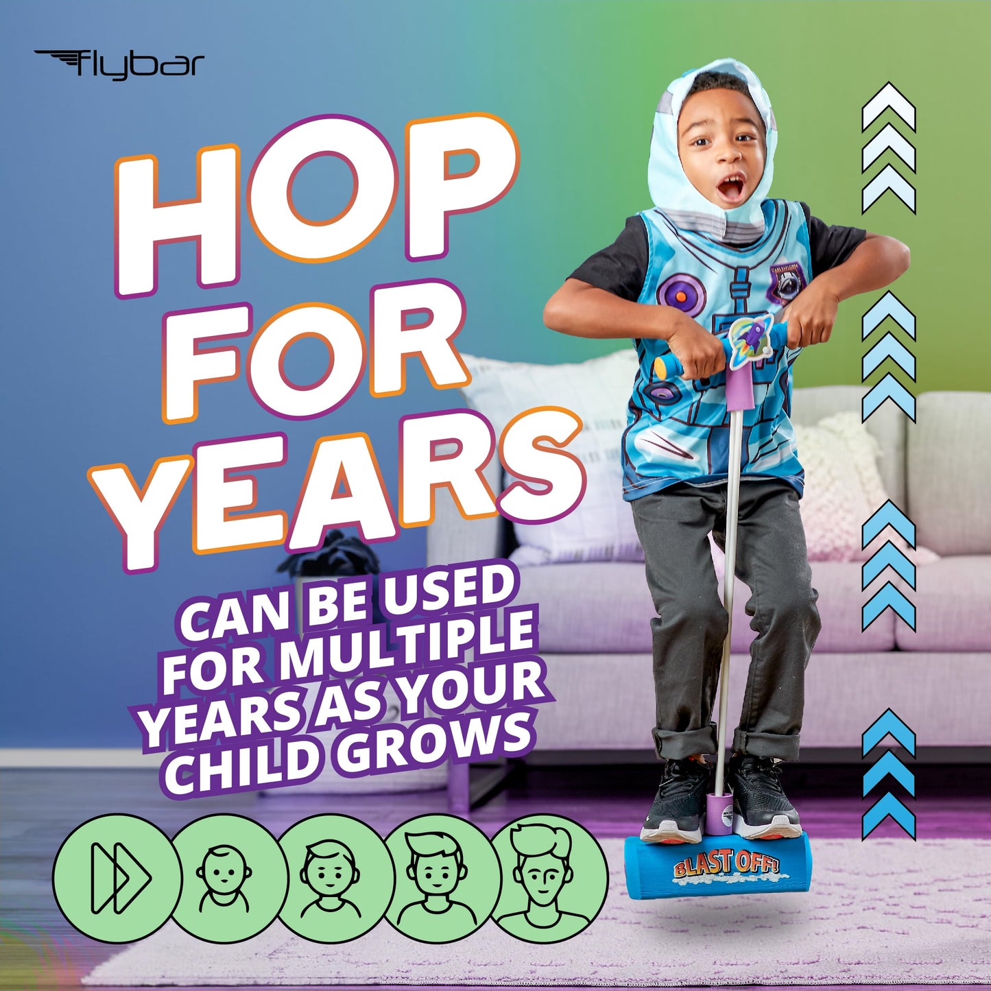 Flybar My First Foam Pogo Jumper for Kids Fun and Safe Pogo Stick for Toddlers