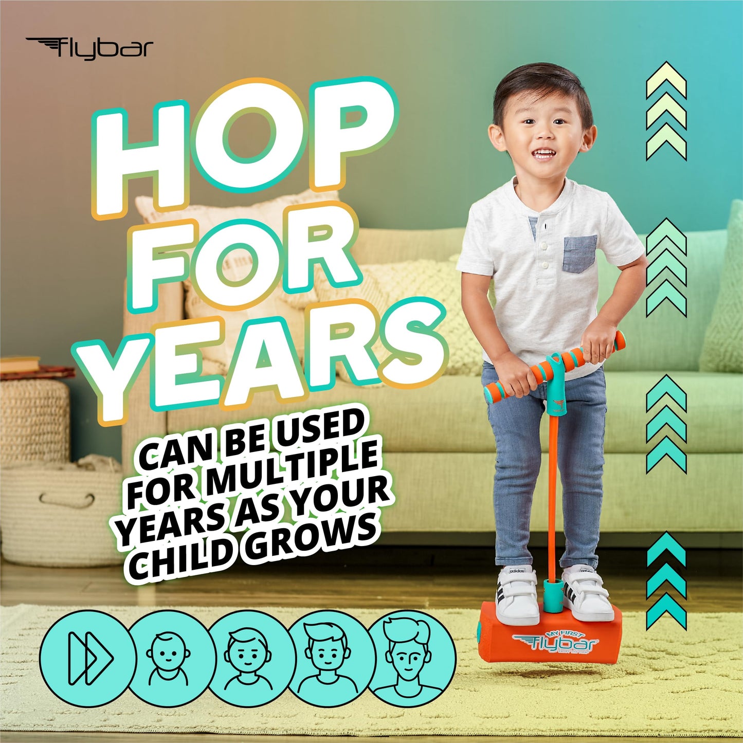 Flybar My First Foam Pogo Jumper for Kids Fun and Safe Pogo Stick for Toddlers