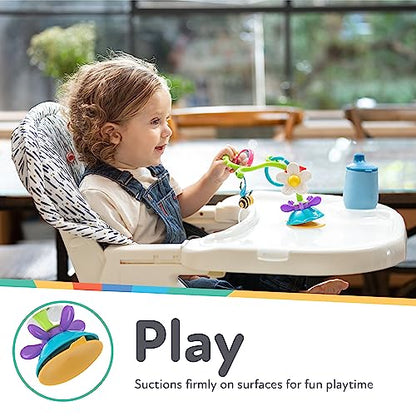 Nuby Silly Spinwheel Toy with Suction Base - Interactive High Chair Toy for Babies and Toddlers - 6+ Months