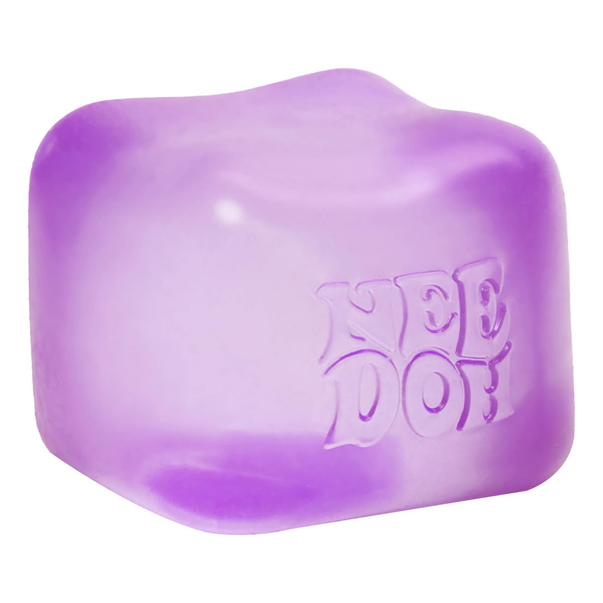 Schylling NeeDoh Nice Cube -Sensory Squeeze Toy with Super Solid Squish - 2.25" Cube