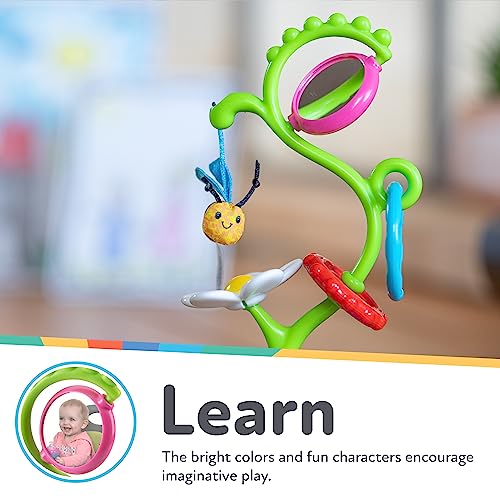 Nuby Silly Spinwheel Toy with Suction Base - Interactive High Chair Toy for Babies and Toddlers - 6+ Months