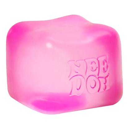 Schylling NeeDoh Nice Cube -Sensory Squeeze Toy with Super Solid Squish - 2.25" Cube