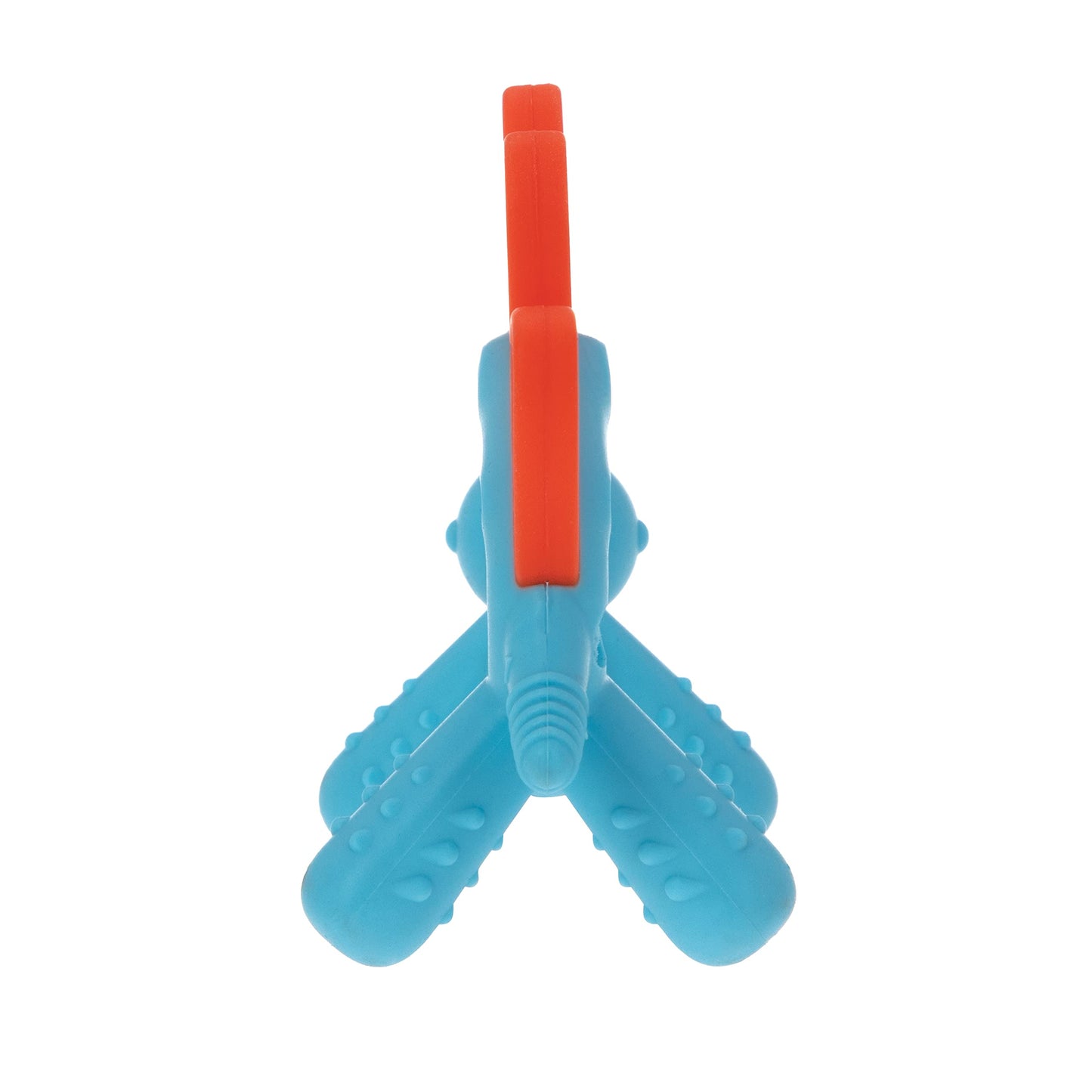 Nuby Geo Zoos Massaging Teether - Baby Teething Toy - Soft Easy Grip - 3+ Months - Elephant
