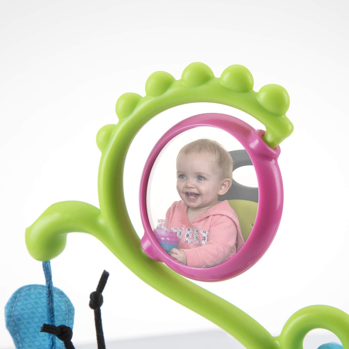 Nuby Silly Spinwheel Toy with Suction Base - Interactive High Chair Toy for Babies and Toddlers - 6+ Months