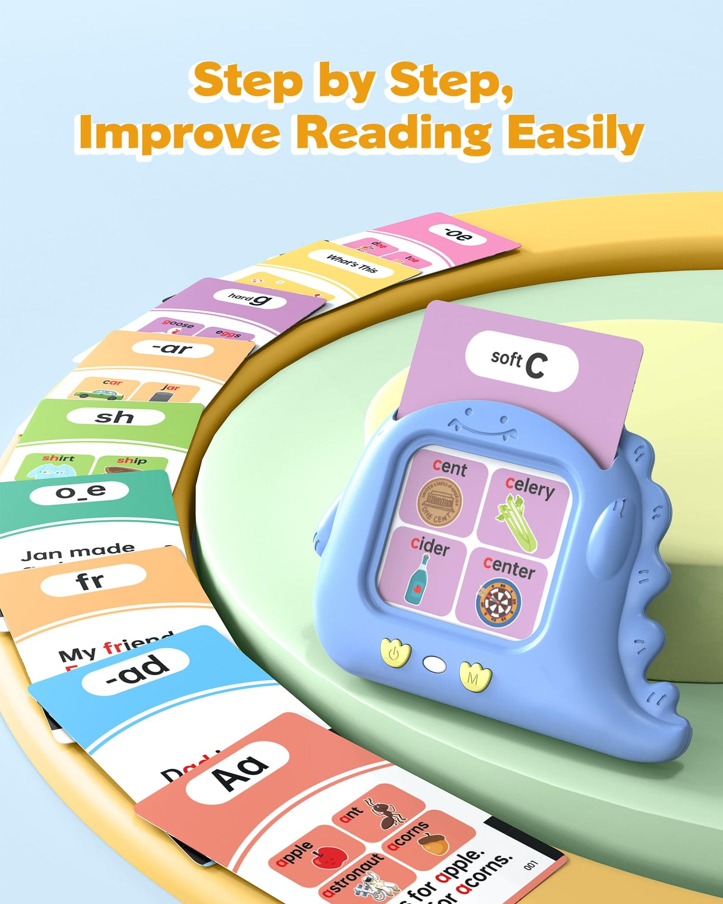 Talking Flash Cards for Toddlers 1 2 3 4 Year Olds, Montessori Language Learning with 224 Words, Pocket Speech Therapy and Autism Playthings, Children's Sensory Educational Device