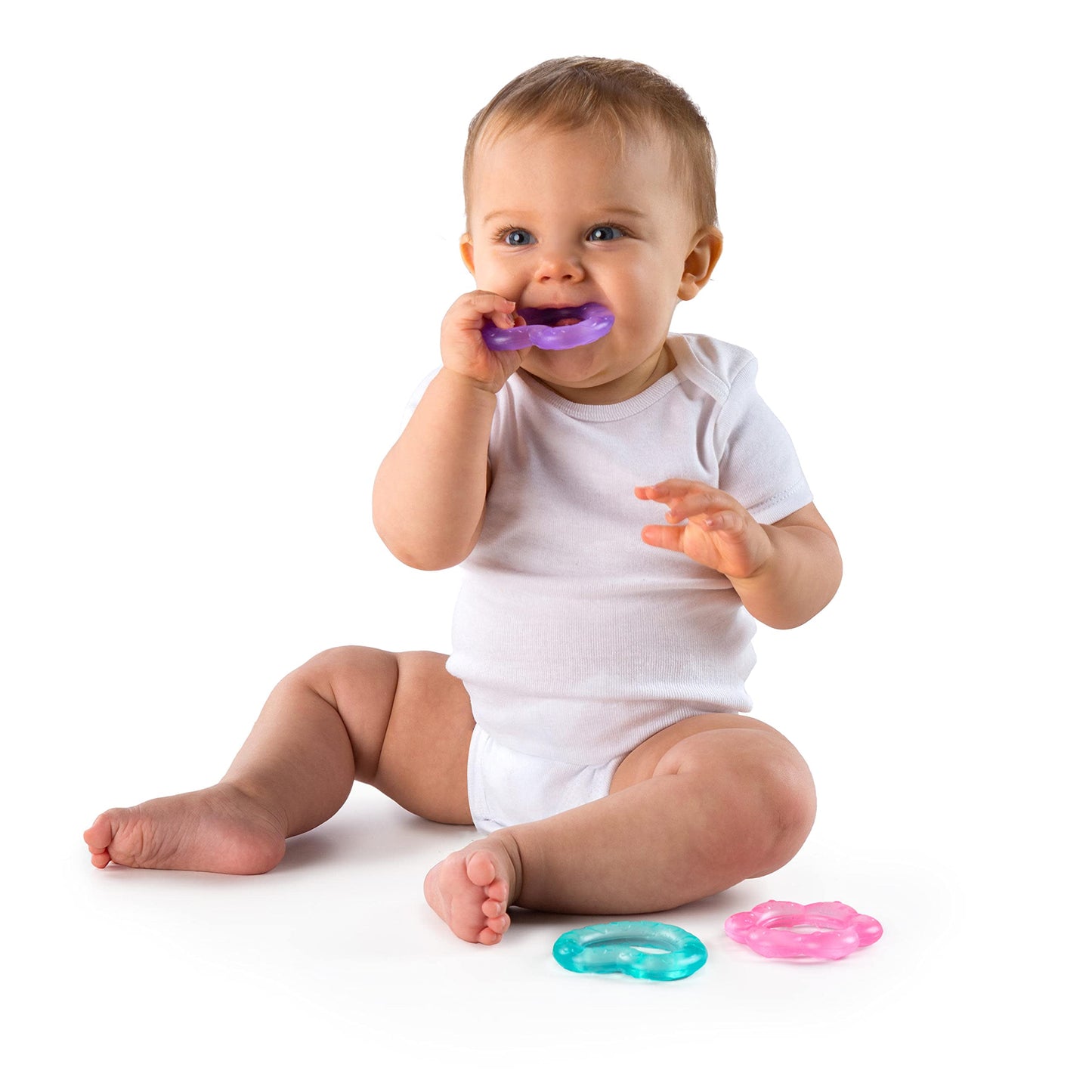 Bright Starts Oball Shaker Rattle Toy, Ages Newborn Plus