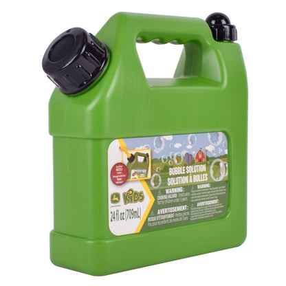 John Deere Bubble Lawn Mower for Toddlers, Bubble Blowing Machines, Indoor and Outdoor Gardening Toy, Birthday, Party Favor for Preschool Girls and Boys, No Batteries Required, 2+