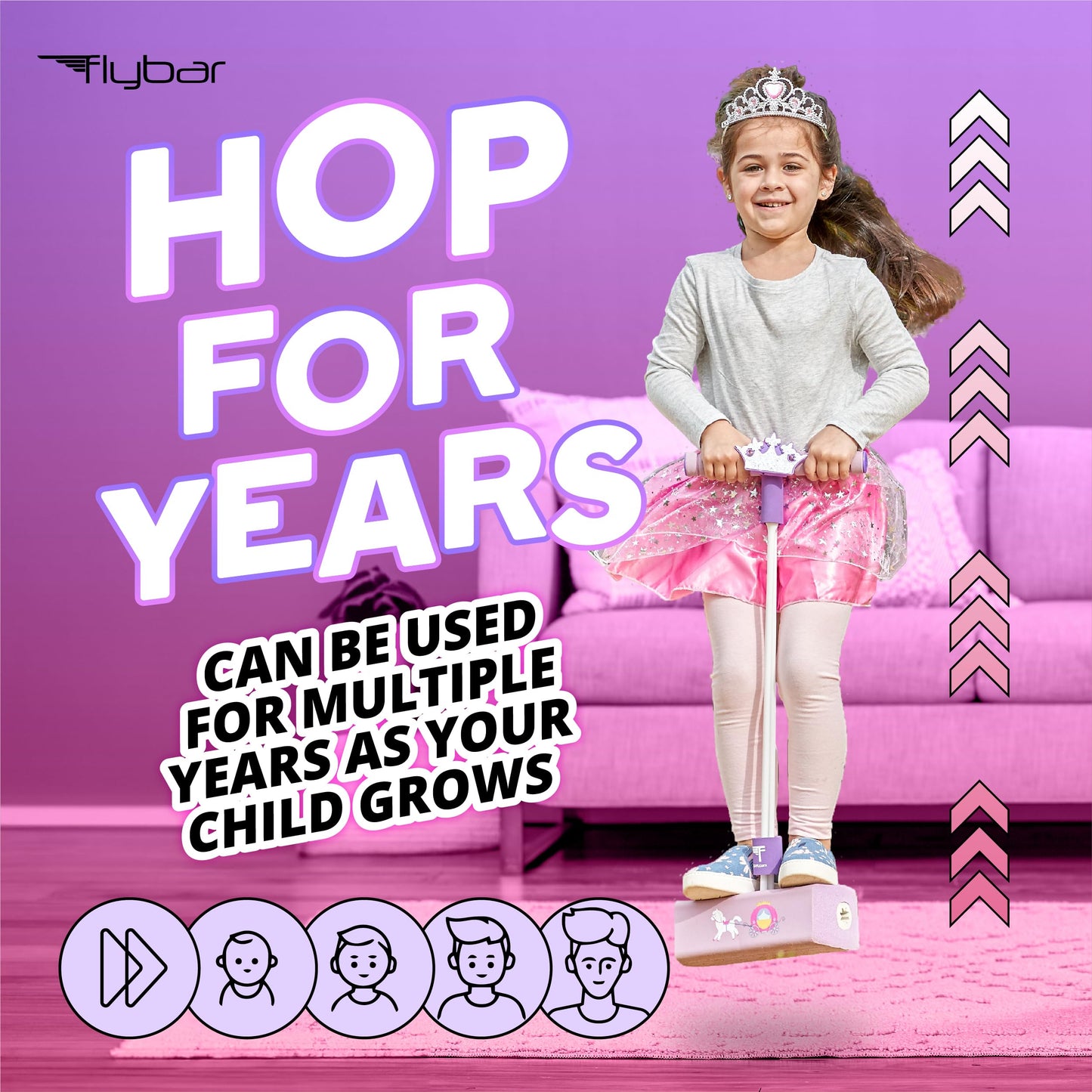Flybar My First Foam Pogo Jumper for Kids Fun and Safe Pogo Stick for Toddlers