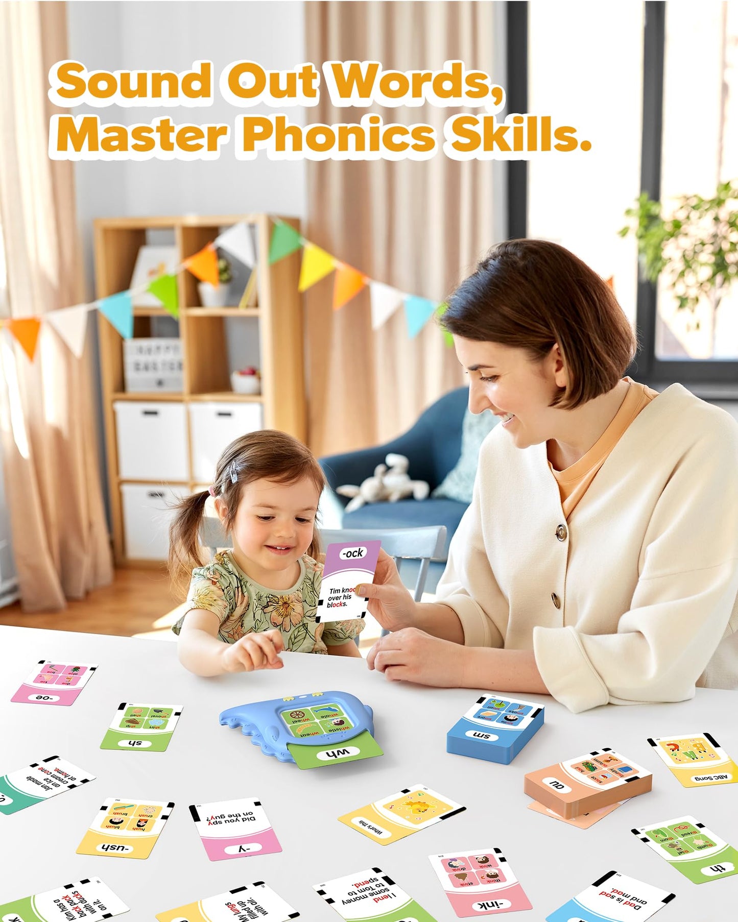 Talking Flash Cards for Toddlers 1 2 3 4 Year Olds, Montessori Language Learning with 224 Words, Pocket Speech Therapy and Autism Playthings, Children's Sensory Educational Device