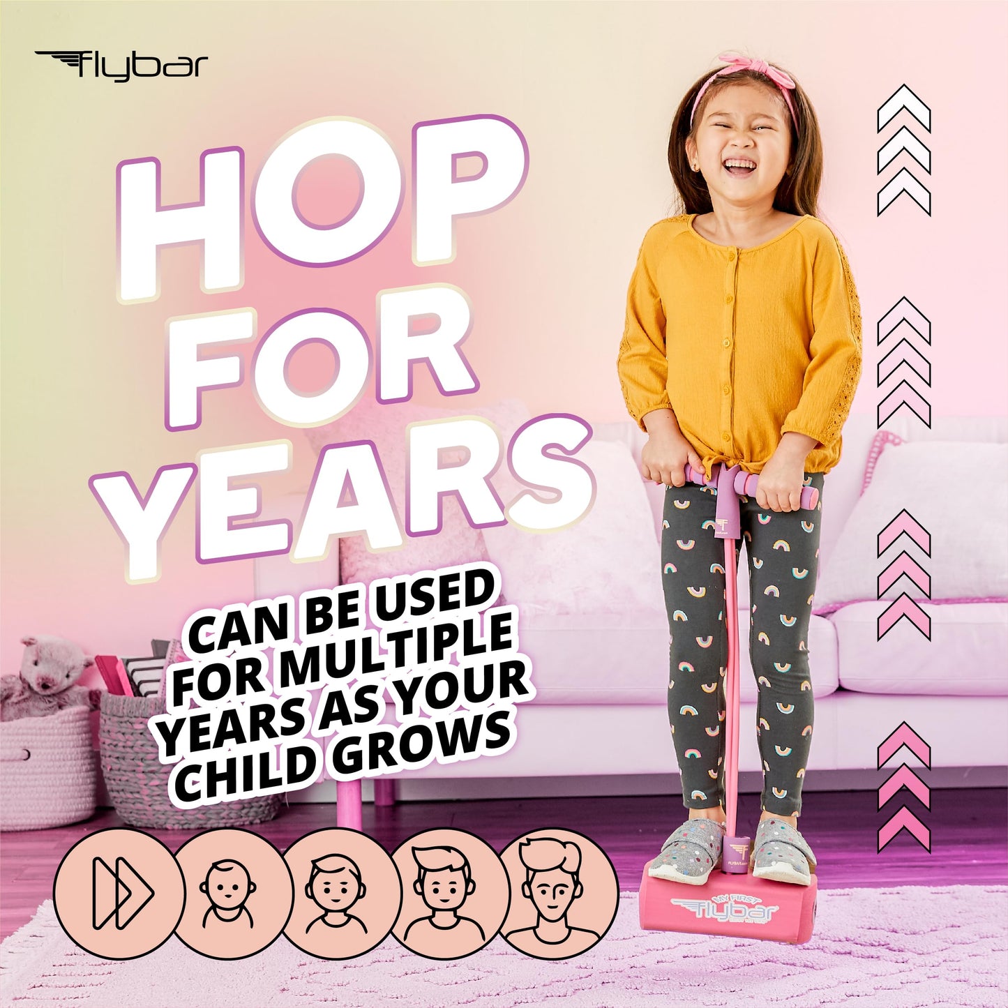 Flybar My First Foam Pogo Jumper for Kids Fun and Safe Pogo Stick for Toddlers