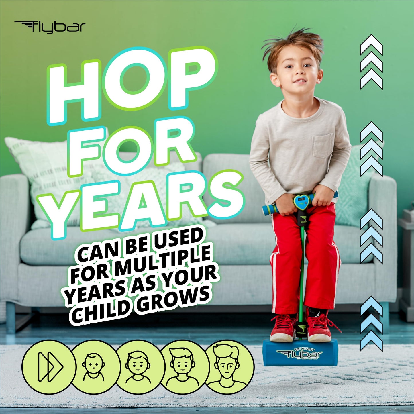 Flybar My First Foam Pogo Jumper for Kids Fun and Safe Pogo Stick for Toddlers