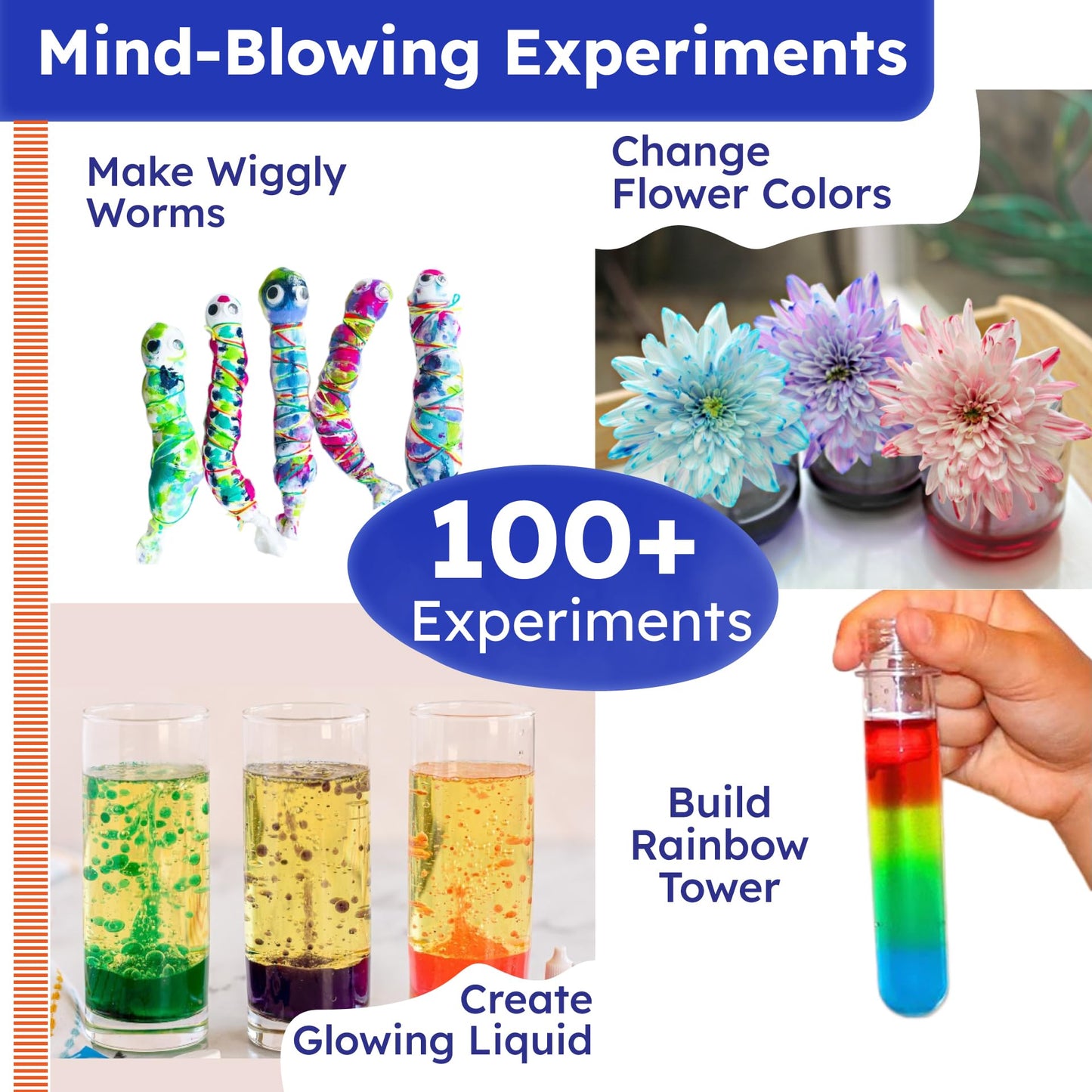 Butterfly EduFields 150+ Girls Science Kit for Kids 8-12 Ages 8 9 10 11 12 Years | Girls Science Experiments | Birthday for Girls | Girls Toys | Fun STEM Learning and Educational Toys