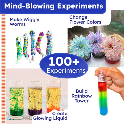 Butterfly EduFields 150+ Girls Science Kit for Kids 8-12 Ages 8 9 10 11 12 Years | Girls Science Experiments | Birthday for Girls | Girls Toys | Fun STEM Learning and Educational Toys