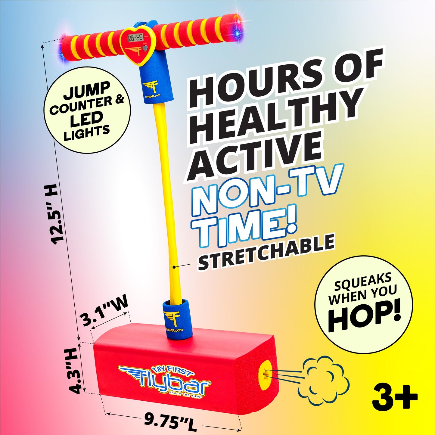 Flybar My First Foam Pogo Jumper for Kids Fun and Safe Pogo Stick for Toddlers