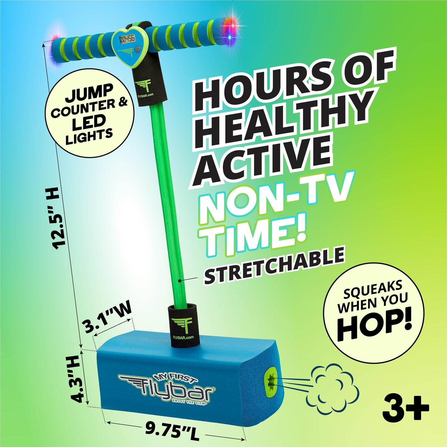 Flybar My First Foam Pogo Jumper for Kids Fun and Safe Pogo Stick for Toddlers