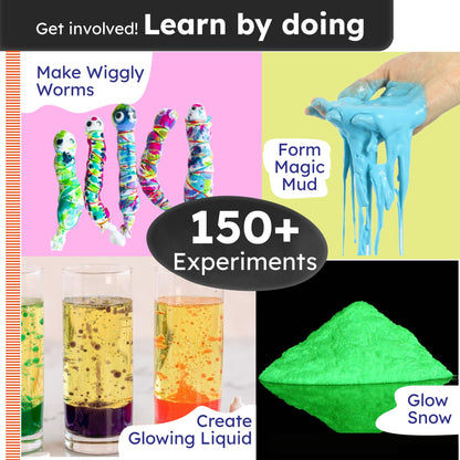 Butterfly EduFields 150+ Girls Science Kit for Kids 8-12 Ages 8 9 10 11 12 Years | Girls Science Experiments | Birthday for Girls | Girls Toys | Fun STEM Learning and Educational Toys