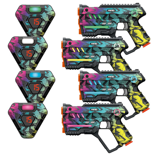 Laser Tag Set of 2, Lazer Tag Game for Kids Indoor & Outdoor Play, Gift Ideas for Kids Teens and Adults, Cool Toys for Teenage Ages 8 9 10 11 12+Year Old Boy & Girls