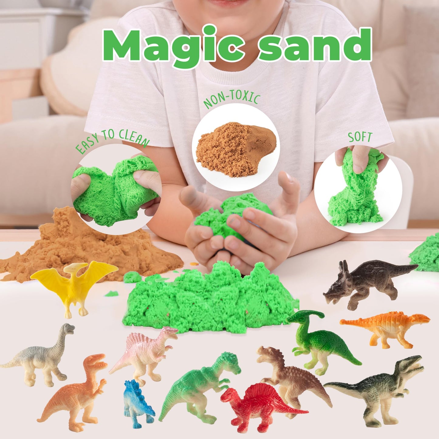 JOYEEMAX Unicorn Light-Up Terrarium Kit for Kids - LED Night Light - DIY Arts and Crafts Kit for Girls Ages 4-12