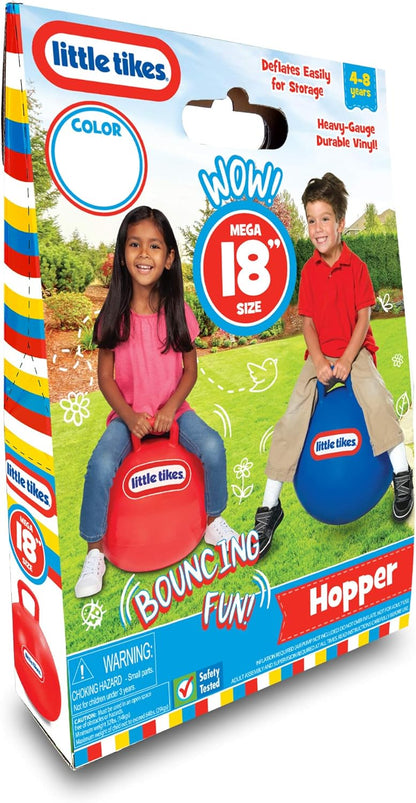 Little Tikes 18" Red Inflatable Hopper Ball for Kids Ages 4-8