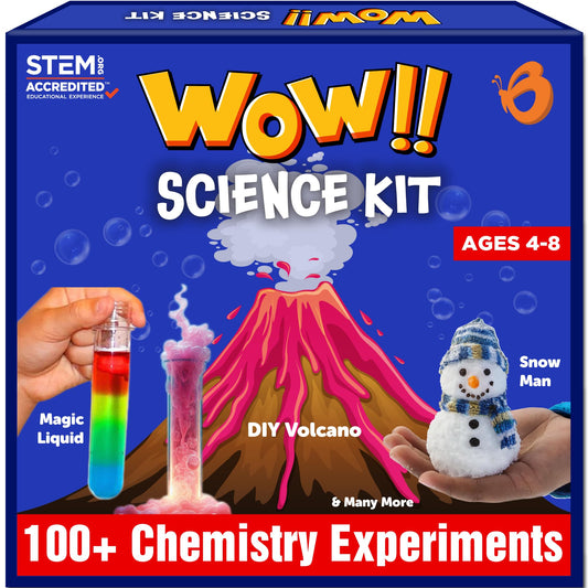 Butterfly EduFields 150+ Girls Science Kit for Kids 8-12 Ages 8 9 10 11 12 Years | Girls Science Experiments | Birthday for Girls | Girls Toys | Fun STEM Learning and Educational Toys