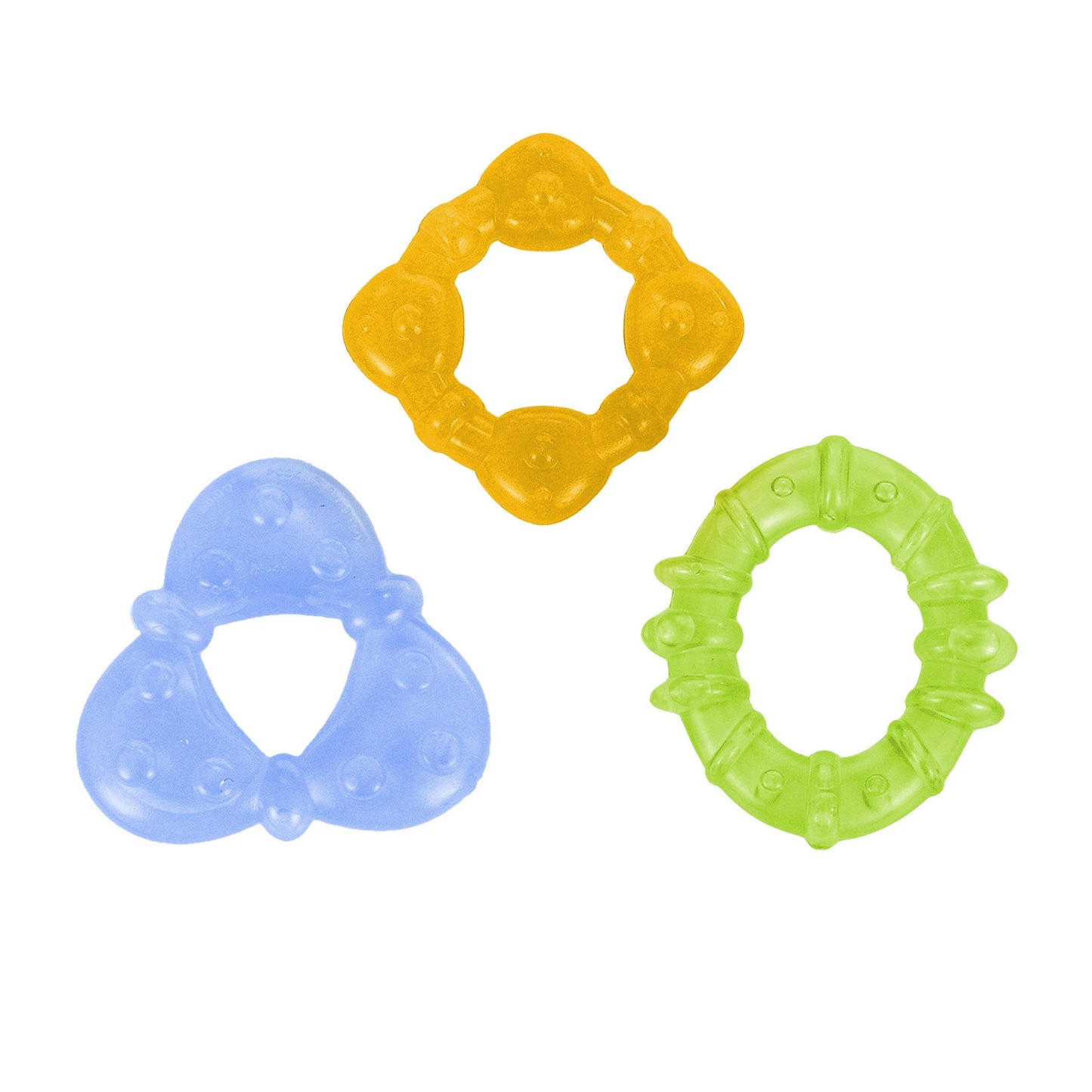 Bright Starts Grab & Spin Baby Rattle & BPA-Free Teether Toy, Ages 3 Months+