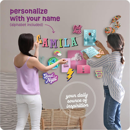 Wall Collage Kit for Teen & Tween Girls - Arts Craft Gift Ideas for Age 11, 12,13, 14, 15, 16 Year Old Girl - Birthday Gifts and Stuff for Teenage Bedroom Decor - Teens Creative Crafts Kits Teenager