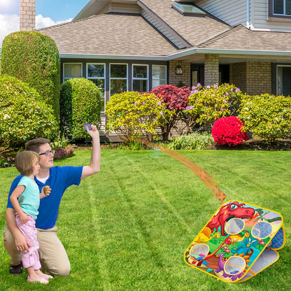 Bean Bag Toss Game for Kids - Cornhole Board Outdoor Toys for Toddlers -Party Activities Carnival Outside Yard Backyard Beach Lawn Games Toy for Kid Boys Girls Age 3 4 5 6 7 8 Year Old Birthday Gifts