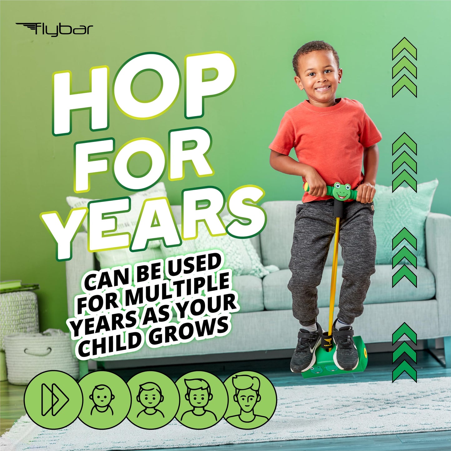 Flybar My First Foam Pogo Jumper for Kids Fun and Safe Pogo Stick for Toddlers