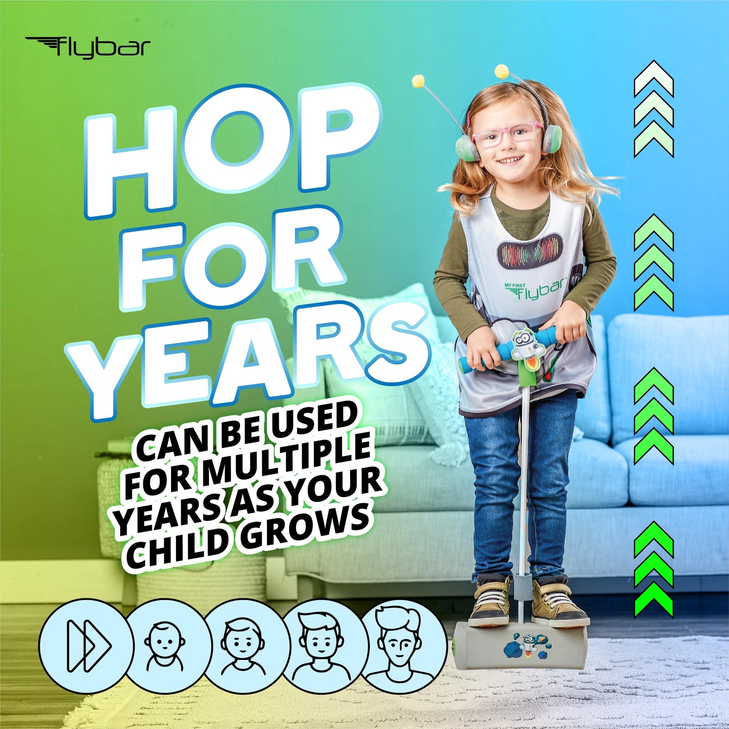 Flybar My First Foam Pogo Jumper for Kids Fun and Safe Pogo Stick for Toddlers