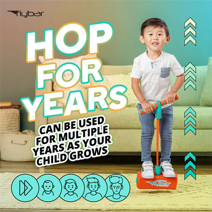 Flybar My First Foam Pogo Jumper for Kids Fun and Safe Pogo Stick for Toddlers